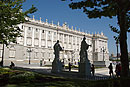 Plaza de Oriente and Palacio Real Madrid