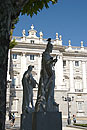 Statues in Plaza de Oriente & Palacio Real