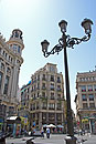 Roads Merge in Madrid City