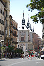 Pretty Street Near Plaza Mayor Madrid