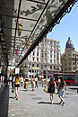 Hot pants Reflected in Madrid