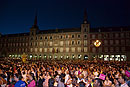 Capacity Crowd at Plaza Mayor Madrid