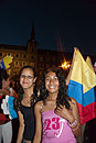 Girls at Columbia Day Celebrations Madrid