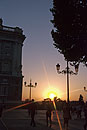 Palacio Real Sunset