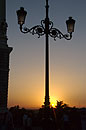 Sunset in Madrid