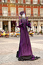 Human Statue Plaza Mayor