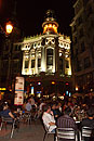 Caf� Principe Street Cafe at Night Madrid