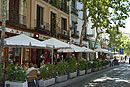 Plaza Santa Ana pavement Cafés Madrid