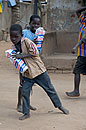 Boys in Malawi Joking Around