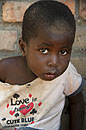 Inquisitive Young Girl Malawi