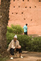 Moroccan man pointed hat