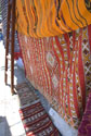 Colourful rugs in Morocco