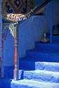 Blue steps