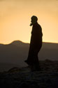 Berber in silhouette