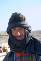 Curly hair Berber turban