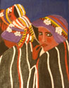 Painting of Moroccan women