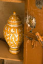 Moroccan yellow pot