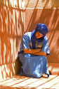 Berber in shadows