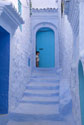 Boy in doorway