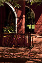 Arches & Swinging Lounger Olerai House 