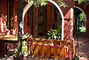 Arches & Swinging Lounger Olerai House 
