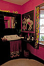 African Colour in the  Restroom of Olerai House 