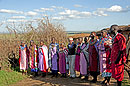 Maasai Women and the Blonde is Me 