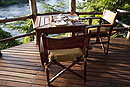 Breakfast on the Verandah by Mara River