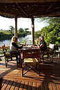 Taking Breakfast Overlooking Mara River