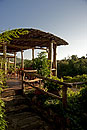 Covered Deck Overlooks Mara River