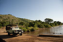 Olonana Safari Vehicle on a Mission