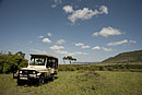 Mara View with Olonana Safari Vehicle 