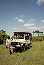 Mara View with Benson & Safari Vehicle 