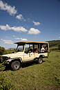 Mara View with  Safari Vehicle 