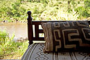 Lounging Sofa on the Tent Verandah