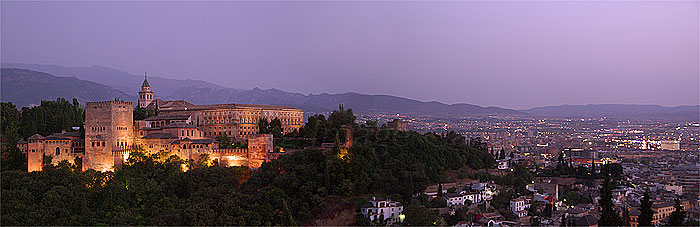 Alhambra Granada  Panorama
