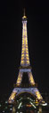 Twinkling Eiffel tower