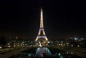 Twinkling lights Eiffel Tower