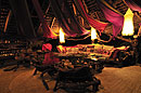 Elephant Watch Camp Luxury at Night