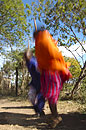 Maasai Dance Jump Blur
