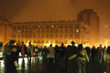 Crowds at night