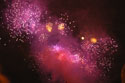 Purple fireworks