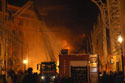 Fire engine at the Burning