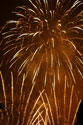 Golden fireworks
