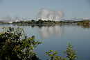 Zambezi River at the Falls