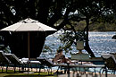Relaxing by The Zambezi River