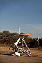 Microlight on the Ground