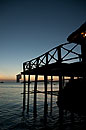 Silhouette Traditional Jetty Zanzibar