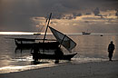 Dhows in Dramatic Sky