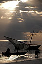 Dhows in Dramatic Sky